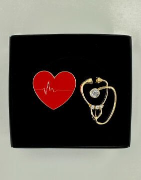 Rozet - Pin - Broş / Doktor Temalı