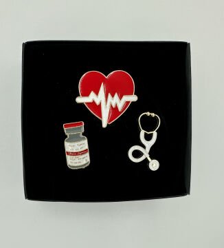 Rozet - Pin - Broş / Doktor Temalı