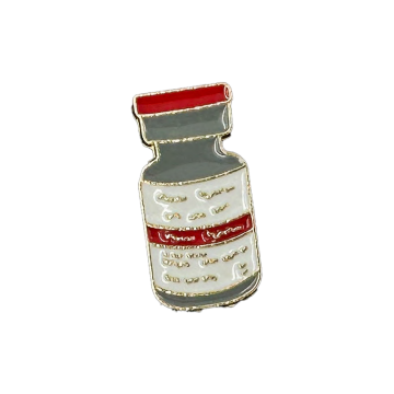 Rozet - Pin - Broş / Doktor Temalı